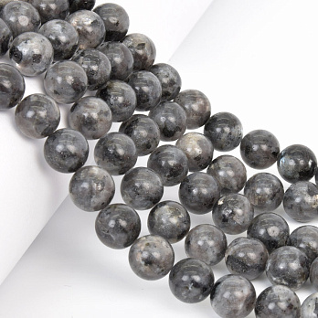 Намистини Лабрадорит, Натур. камінь, 10 мм, Круглі (BUS-051654)