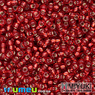 Бисер японский Miyuki круглый RR 10/0 №11, Красный, 5 г (BIS-047535)
