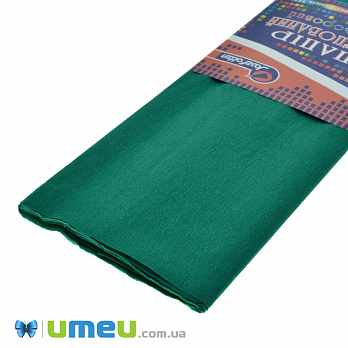 Гофрований папір Китай розтяжність 35%, Бірюзовий, 0,5х2 м (DIF-038324)