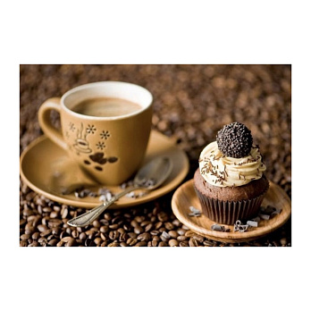 Набір алмазного живопису на підрамнику 30х40 см, Смак кави (SXM-059096)