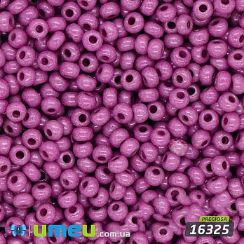 Бісер чеський №588 / 16325, Фуксія блідий, Перламутровий, 10/0 (BIS-005402)