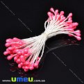 Тычинки на нитке маленькие, Розовые яркие (DIF-015730)