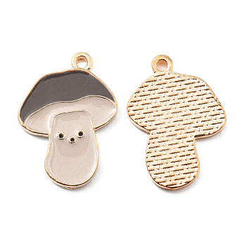 Підвіска метал. Грибочок, 23,5х16,5 мм, Золото (POD-053642)