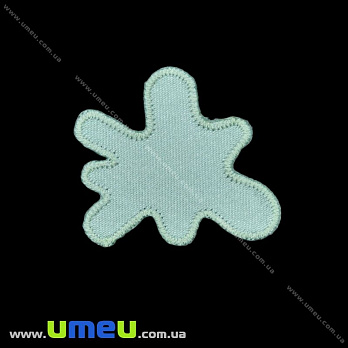 Термоаппликация Клякса, 4,5х4 см, Мятная (APL-027718)