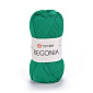 Пряжа YarnArt Begonia 50 г, 169 м, Зелена 6334 (YAR-023028)