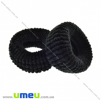 Резинка для волосся, 50 мм, Чорна (OSN-024802)