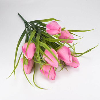 Букет тюльпанів, 45 см, Рожевий (DIF-062101)