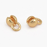 Каллоты, 6х4х3,5 мм, Латунь с покрытием 18 kt (STL-062256)