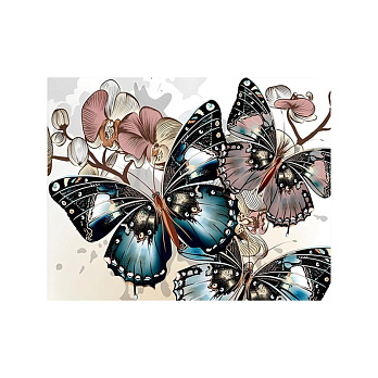 Набор алмазной живописи на подрамнике 30х40 см, Легкость бытия (SXM-056327)