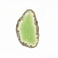Срез Агата, Зеленый, 59х35 мм (POD-022108)