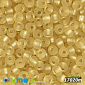 Бісер чеський 4/0, №17020m, Золотистий світлий, Блискучий матовий (BIS-044860)