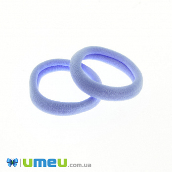 Резинка для волос микрофибра, 40 мм, Голубая (OSN-041664)