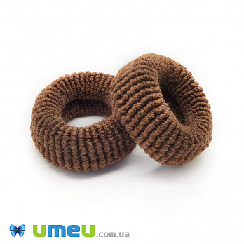 Резинка для волосся, 62 мм, Коричнева (OSN-041425)