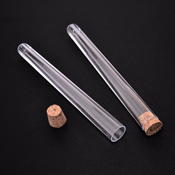 Колба пластиковая для хранения, 15,5х1,5 cм (INS-051117)