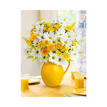 Набор алмазной живописи на подрамнике 50х40 см, Солнечное утро (SXM-061171)