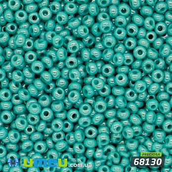 Бісер чеський №597 / 68130, Бірюзовий, Перламутровий, 10/0 (BIS-010097)