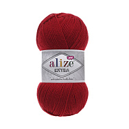 Пряжа Alize Extra 100 г, 220 м, Красная 106 (YAR-056290)