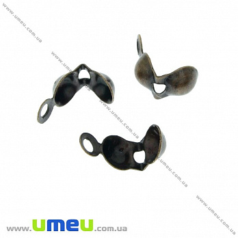 Каллоти, 8х4 мм, Мідь (ZAG-032694)