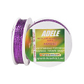 Нить металлизированая Люрекс Adele плоская, Фиолетовая, 100 м (MUL-031532)