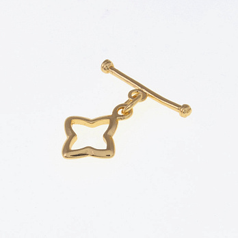 Тогл, 20х16 мм, Латунь, Золото (ZAM-055396)