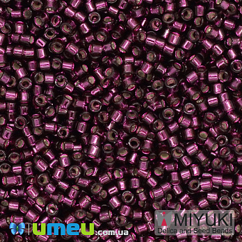 Бісер японський Miyuki Delica 11/0 DB611, Малиновий темний (BIS-040006)