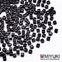 Бисер японский Miyuki Cubes SB18-401, 1,8 мм, Черный (BIS-051227)