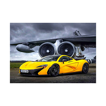 Набір алмазного живопису на підрамнику 50х40 см, Великі перегони (SXM-056370)