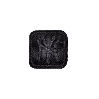 Термоаппликация NY, 2х2 см, Черная (APL-053399)