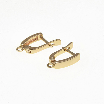 Швензы, Латунь с покрытием 18 kt, 19х11х3,5 мм (OSN-059060)