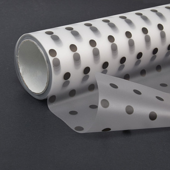 Пакувальна плівка, Горох чорний, 60смх10м (UPK-060269)