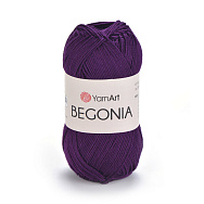 Пряжа YarnArt Begonia 50 г, 169 м, Сливова 5550 (YAR-062523)