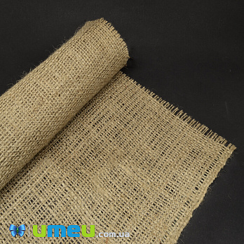 Мішковина джутова, Натуральна, 50х50 см (DIF-042963)