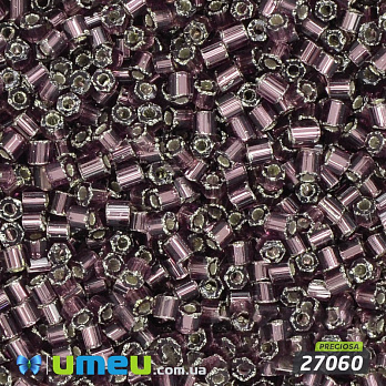 Бісер чеський Рубка 10/0, №27060, Аметист блискучий (BIS-036563)