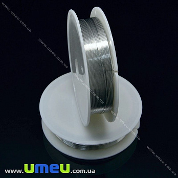 Дріт металевий, 0,3 мм, Сріблястий (LES-018178)