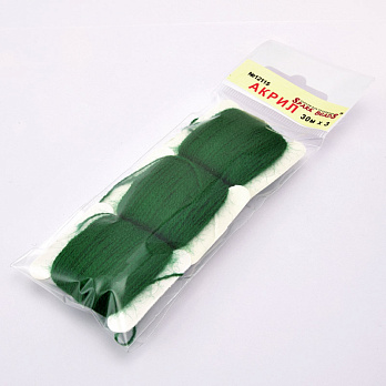 Акриловые нитки, №12115, Зеленые (MUL-058839)