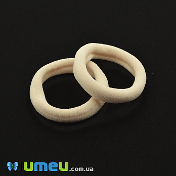 Резинка для волосся мікрофібра, 55 мм, Тілесна (OSN-041708)