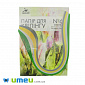 Набір паперу для квілінгу 5 мм, 4 кольори, 100 смужок, 1 набір (DIF-041092)