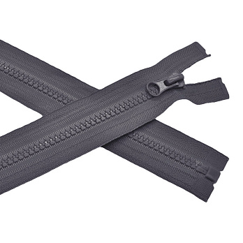 Молния тракторная разъемная 70 см, Тип 5, Серая (ZIP-060392)