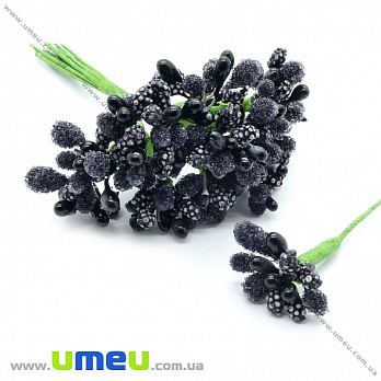 Тычинки на проволоке, Черные (DIF-008419)