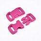 Фастекс пластиковий, 10 мм, Малиновий (SEW-061873)