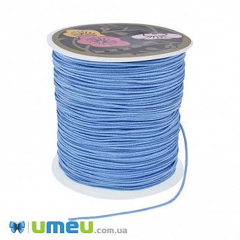 Нейлоновый шнур (для браслетов Шамбала), 0,8 мм, Голубой (LEN-047077)
