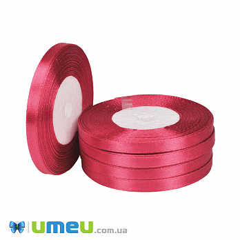 Атласная лента, 6 мм, Коралловая (LEN-050997)