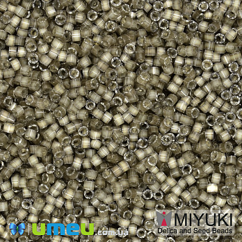 Бісер японський Miyuki Delica 11/0 DB671, Сатин бежевий (BIS-047478)
