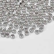 Намистини Стоппери, 2,5 мм, Круглі, Темне срібло (BUS-060565)