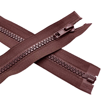 Молния тракторная разъемная 70 см, Тип 5, Коричневая (ZIP-013860)