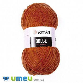 Пряжа YarnArt Dolce 100 г, 120 м, Терракотовая 778, 1 моток (YAR-043647)