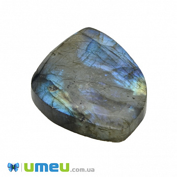 Кабошон нат. камень Лабрадор, 40х27 мм (KAB-023951)