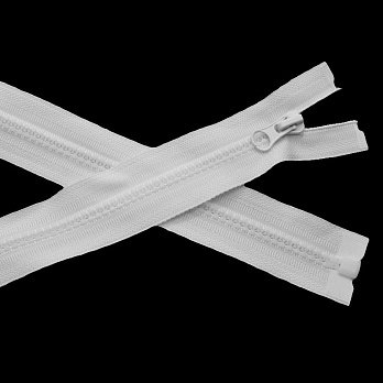 Молния тракторная разъемная 70 см, Тип 5, Белая (ZIP-013856)