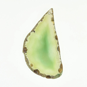 Срез Агата, Зеленый, 77х41 мм (POD-009359)