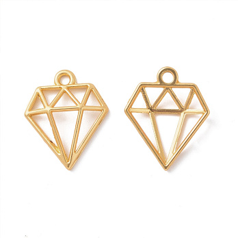 Підвіска метал. Кристал, Стійке покриття, 19,5х16 мм, Золото (POD-053547)